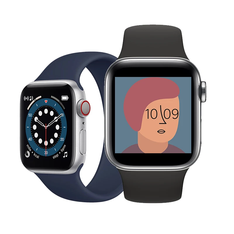 

Smart Watch W98 Bluetooth 1.69 Full Screen Call Blood oxygen Heart Rate Pedometer Sport Waterproof Smartwatch for Men Women