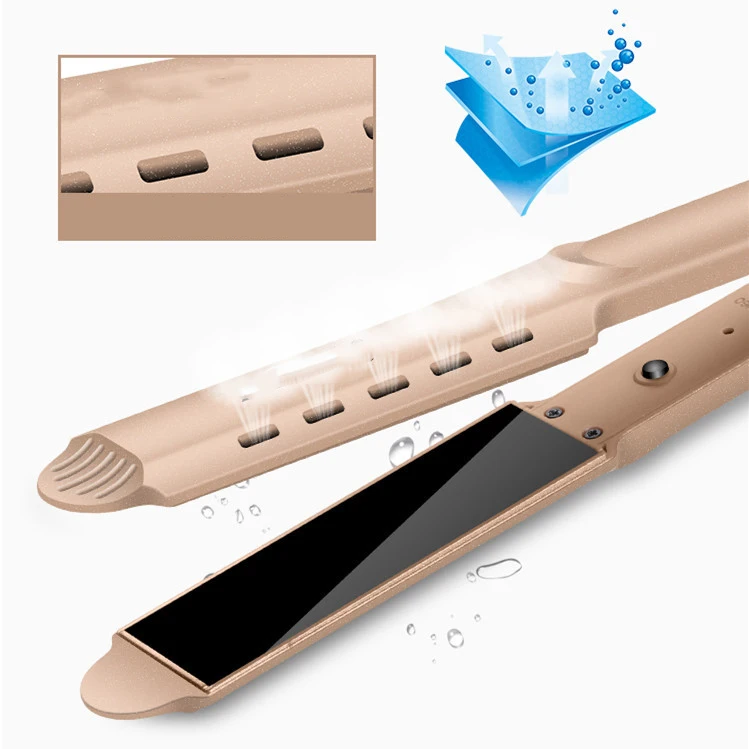 

Hair Straightener Four-gear temperature adjustment Ceramic Tourmaline Ionic Flat Iron Curling iron Hair curler For Women hair