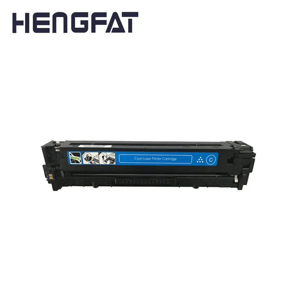 Совместимый цветной картридж с тонером CB540A CB541A CB542A CB543A 203A для HP LaserJet CP1215 CP1515n CP1518ni