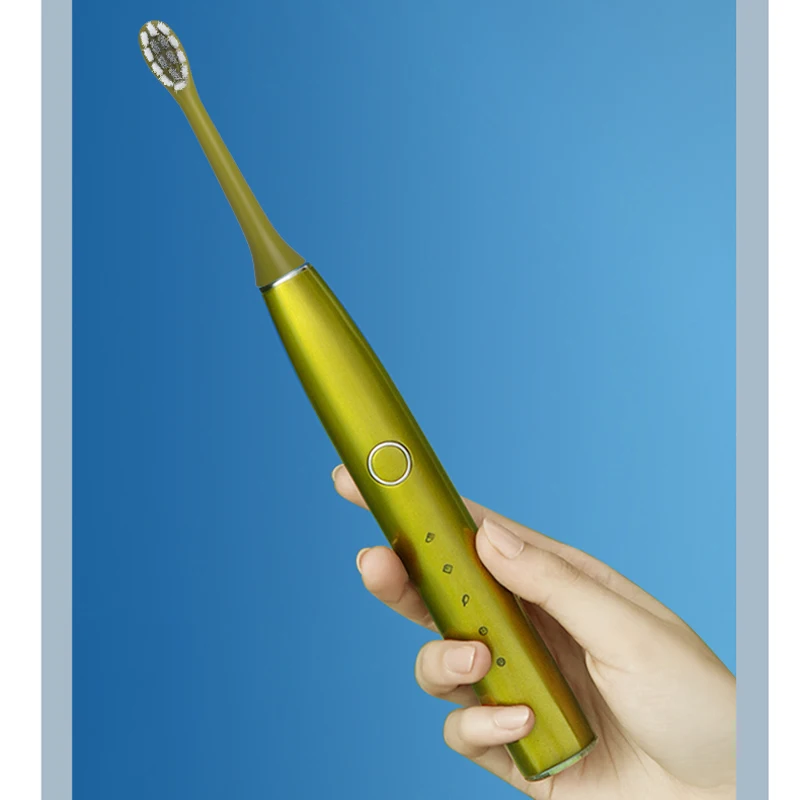 Sonic Electric ToothBrush For ROAMAN T10/T10S/T3/T5 10Pcs/Set Avocado Green Brush Heads Clean Whiten DuPont Smart Brush Head enlarge