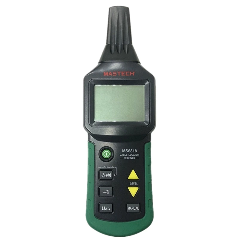 BMBY-Mastech Ms6818 Портативный Профессиональный провод кабель трекер труба локатор детектор Тестер Линия трекер напряжение 12~ 400 В
