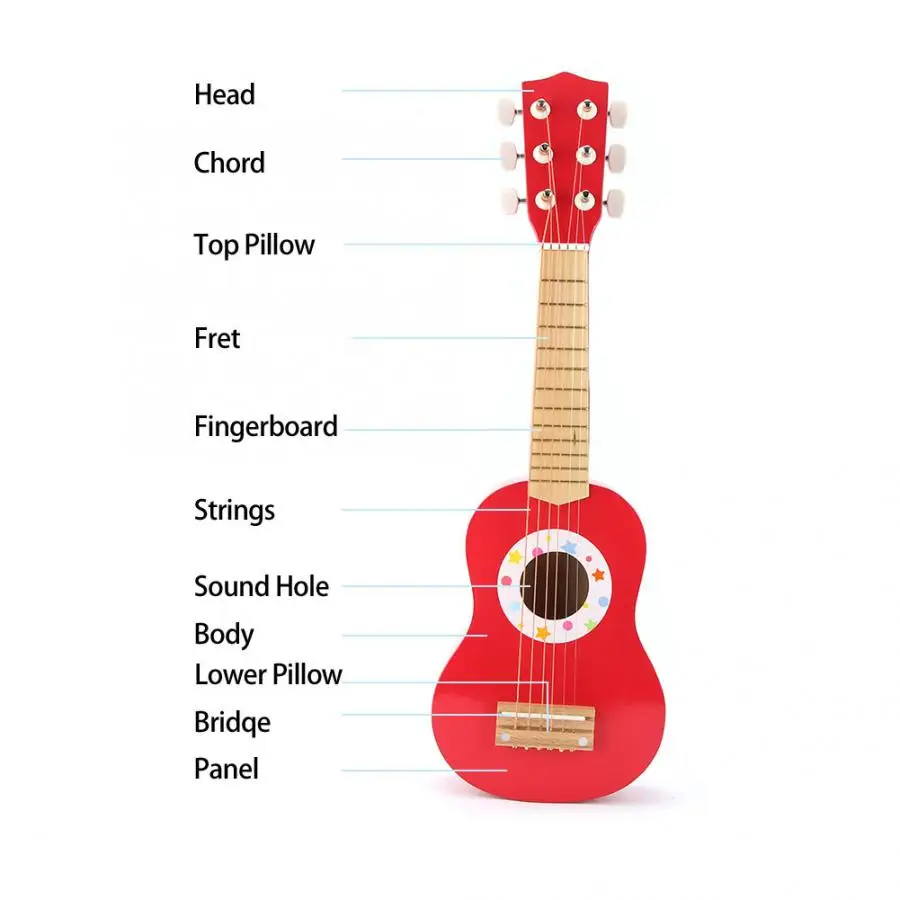 Детское укулеле музыкальный инструмент игрушка гитара игрушки Монтессори для
