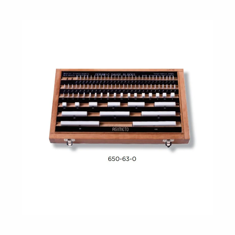 

ASIMETO Rectangular Gauge Block Sets 32PCS 47PCS 87PCS 103PCS ASME/DIN/GB Stand grade1 650-12-1 650-13-1 650-14-1 650-16-1