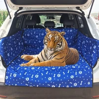 trunk dog carrier seat cover waterproof pet car seat cushion foldable protector pet hammock mat anti dirty pad for dog cat
