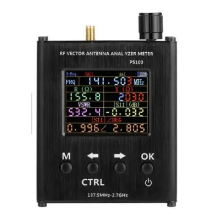 

137.5MHz-2.7GHz N1201SA Antenna analyzer Meter Tester ENGLISH Verison UV RF Vector Impedance ANT SWR meter 137.5MHz - 2.7GHz