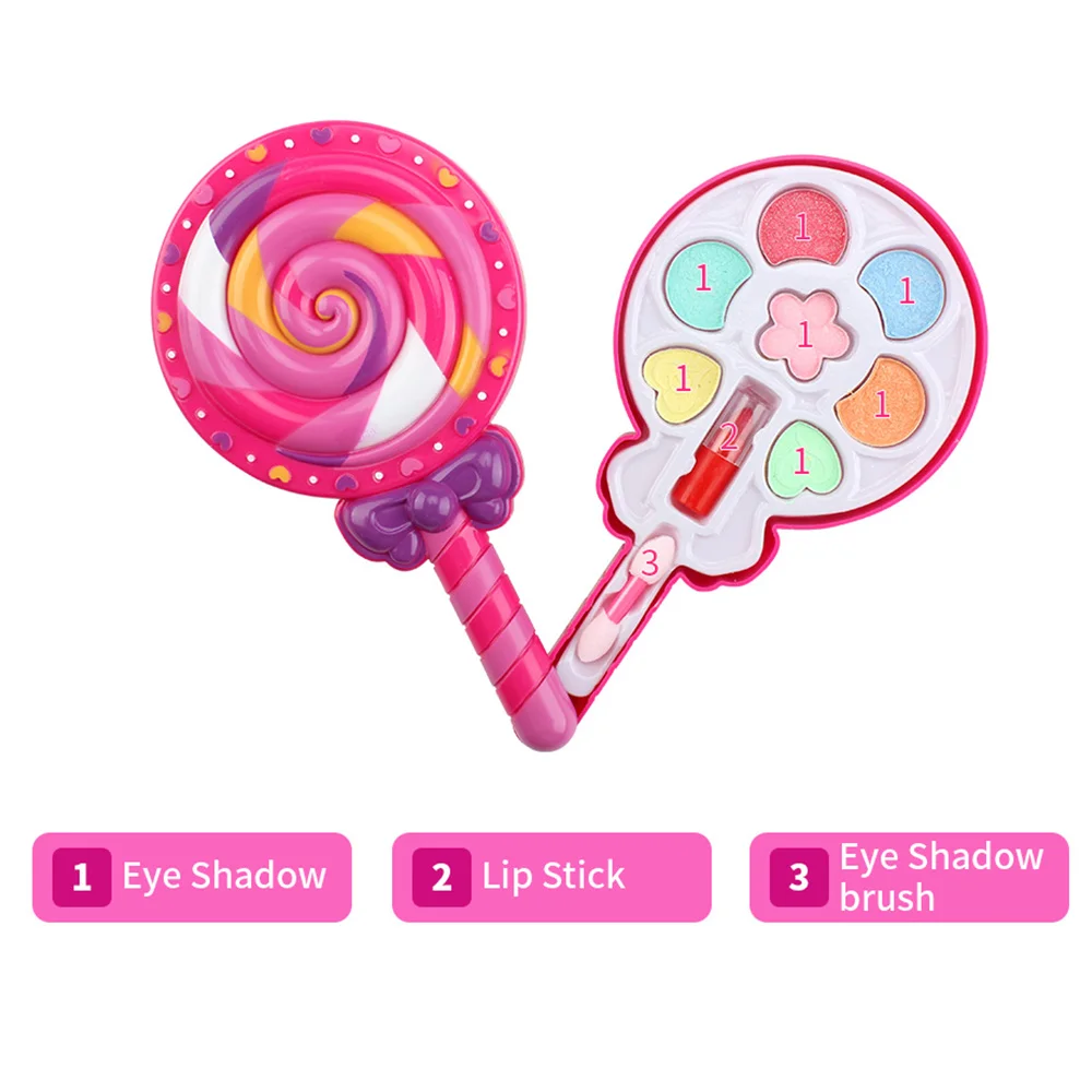 9 шт. комплект наряда принцессы косметический набор нетоксичный детей милый