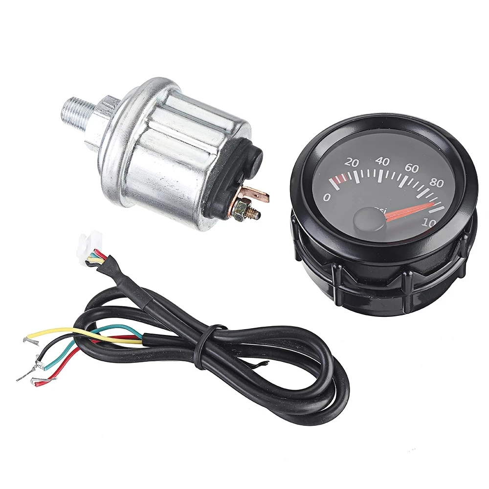

2 Inch 52mm Car Universal Gauge Boost Gauge Water Oil Temperature Oil Pressure Volt Meter Exhaust Temp Vehicle Meter 12V