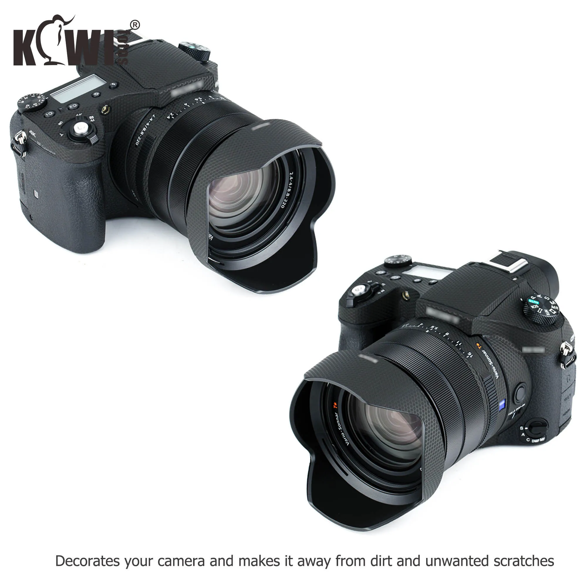 Kiwi камера стикер для тела защитная пленка комплект Sony RX10 IV III анти царапина