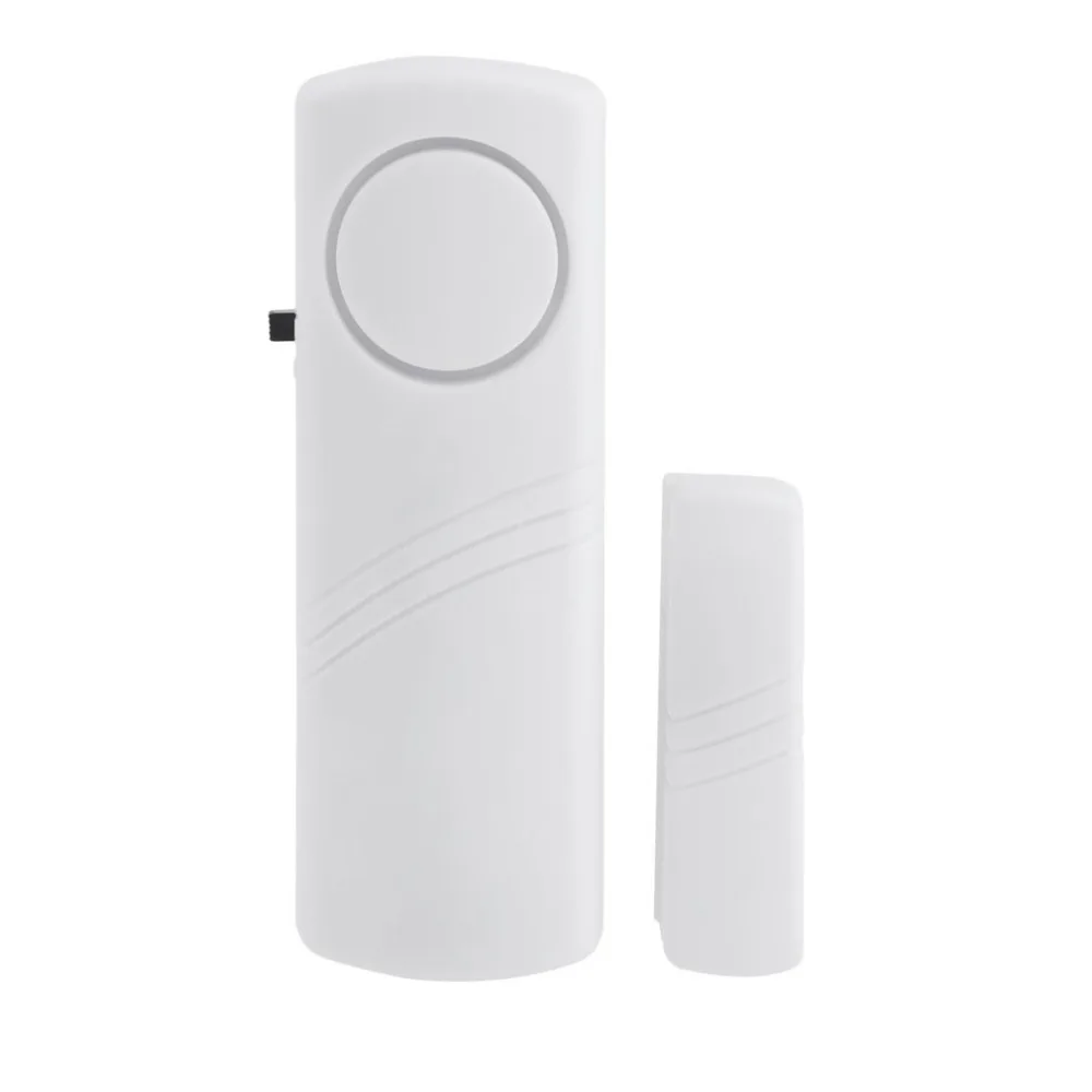 Door Window Wireless Burglar Alarm with Magnetic Sensor Home Safety Wireless Longer System Security Device White Wholesale