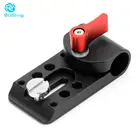 Трубчатый держатель с зажимом Крепление Адаптер для 15 мм стержня рельса следящая фокусировка для DSLR 5D2 GH2 Стабилизатор камеры фотография