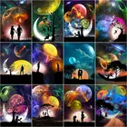 CHENISTORY Рисование по номерам, планета, пейзаж, рисование на холсте, ручная роспись, искусство, подарок, сделай сам, Раскрашивание по номерам, наборы фигурок для любителей, сом