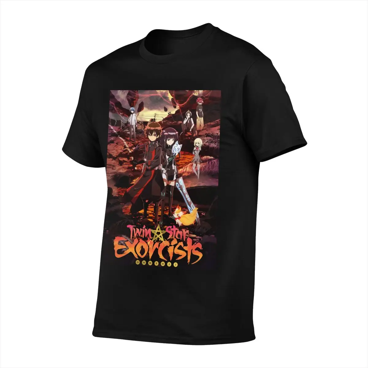 Мужская футболка с принтом сдвоенной звезды большой размер Чили | одежда