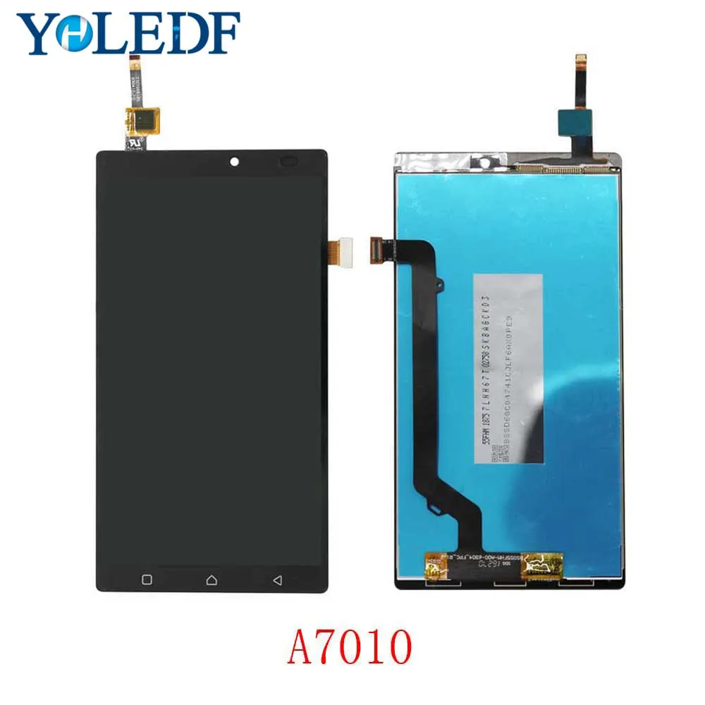 Для lenovo a7010a48 LCD K4 NOTE ЖК-дисплей с рамкой сенсорный экран панель дигитайзер сборка