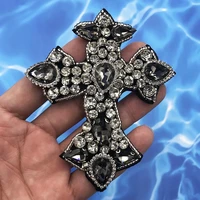 manual nail bead patch crucify drill patch clothing diy accessories decorative cross patch decals