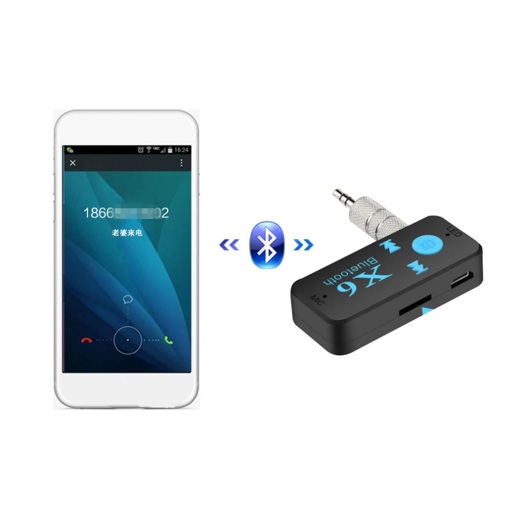 Автомобильный Bluetooth-ресивер 3 в 1 5 мм Aux TF-карта | Автомобили и мотоциклы