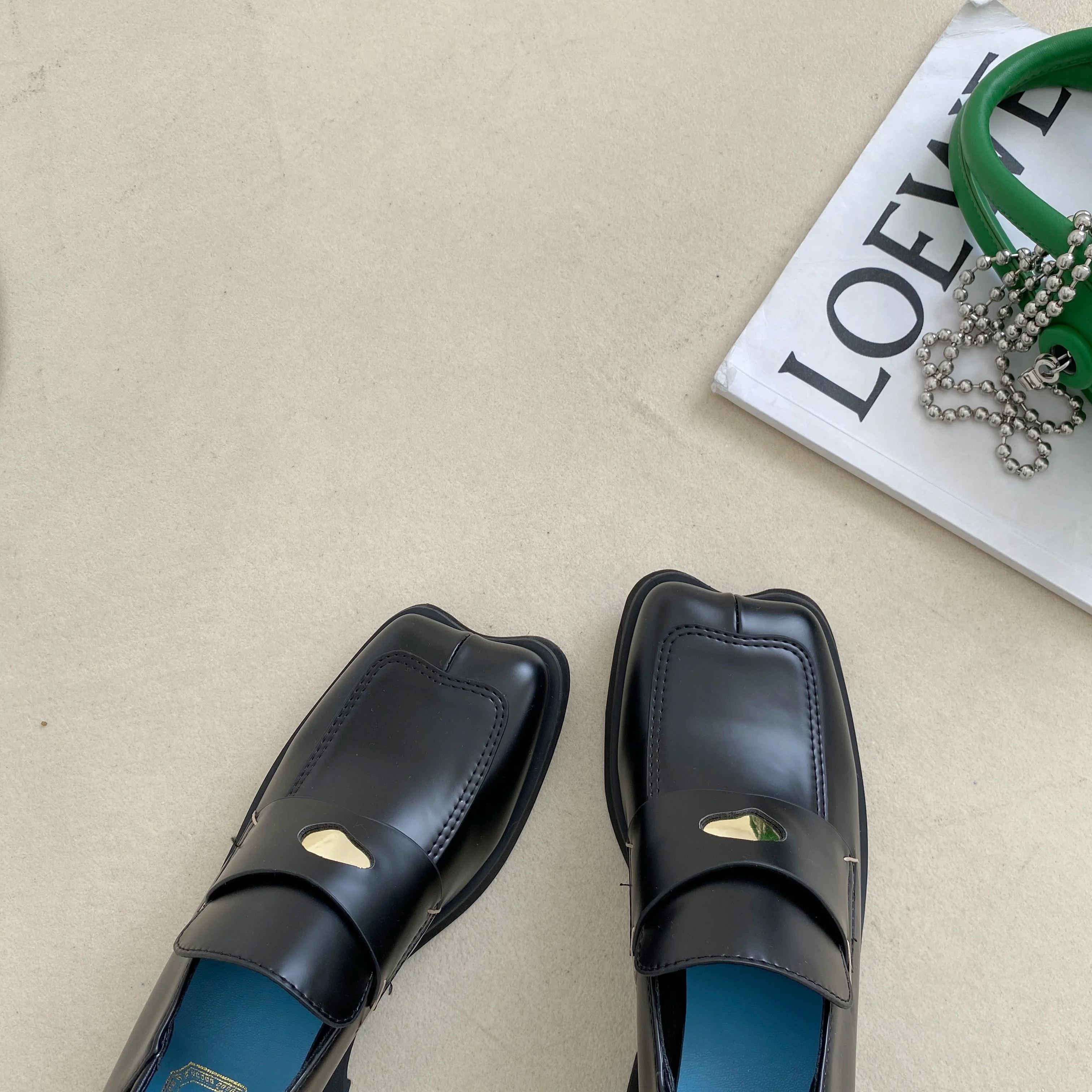 

Small Leather Shoes Female Brand Designer 2021 New British Style Retro Mary Jane Shoes Platform Loafers Derby Shoes Women Shoes