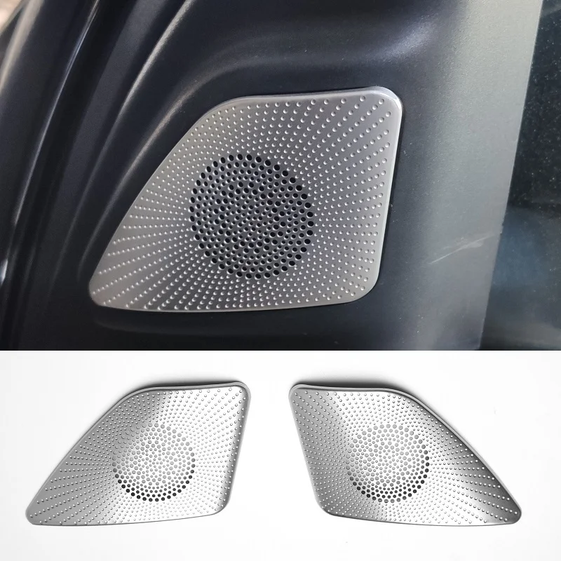 Хромированные декоративные накладка на динамики пищалки в уголках передних