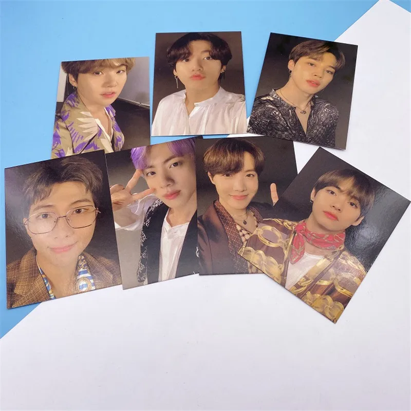 8 шт./компл. KPOP Волшебная лавка Фотокарта карта души Persona ЛОМО карта Юнга Кук SUGA J-HOPE Цзиминь Love Yourself поддельные любовь - Цвет: D