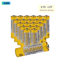 wholesale price 70pcs 27a 12v alkaline battery 27ae bateria 12v large capacity battery for toy doorbell calculator