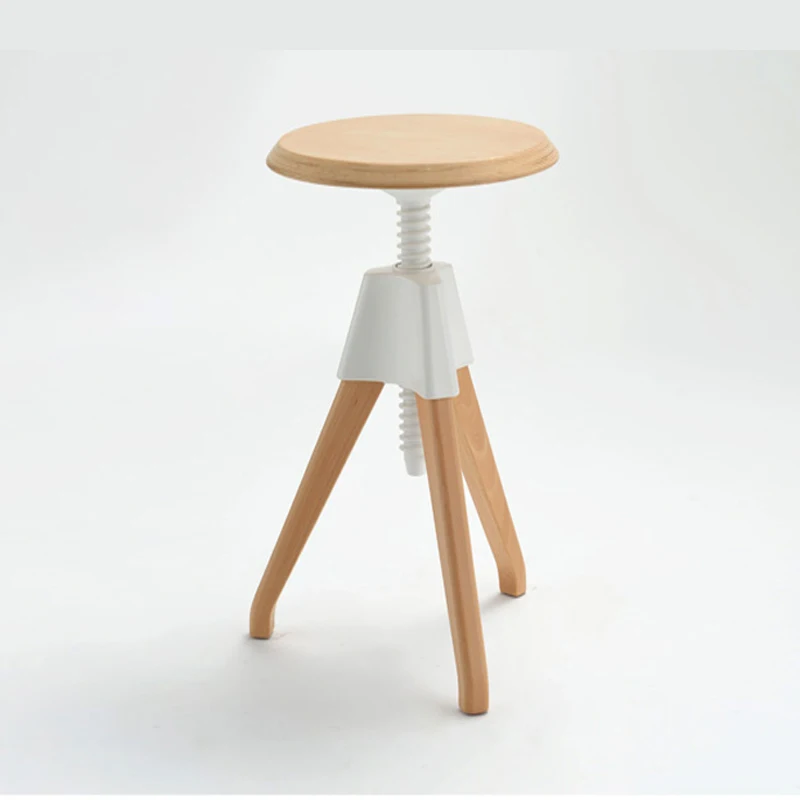 Подъемный вращающийся обеденный стул Скандинавский дизайн креативный