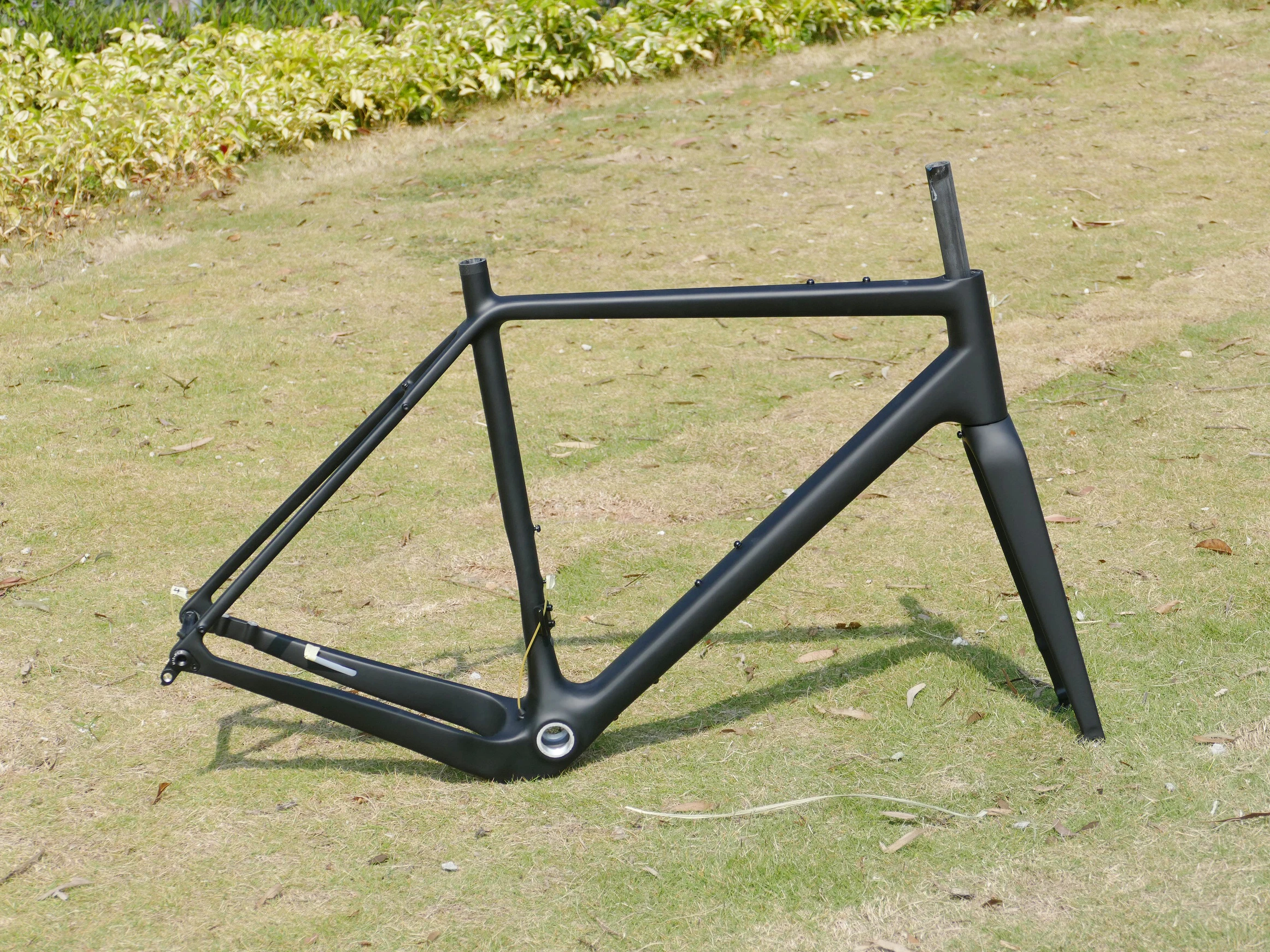 Полностью карбоновая Велосипедная вилка UD из матового гравия тормоз дисковый 52