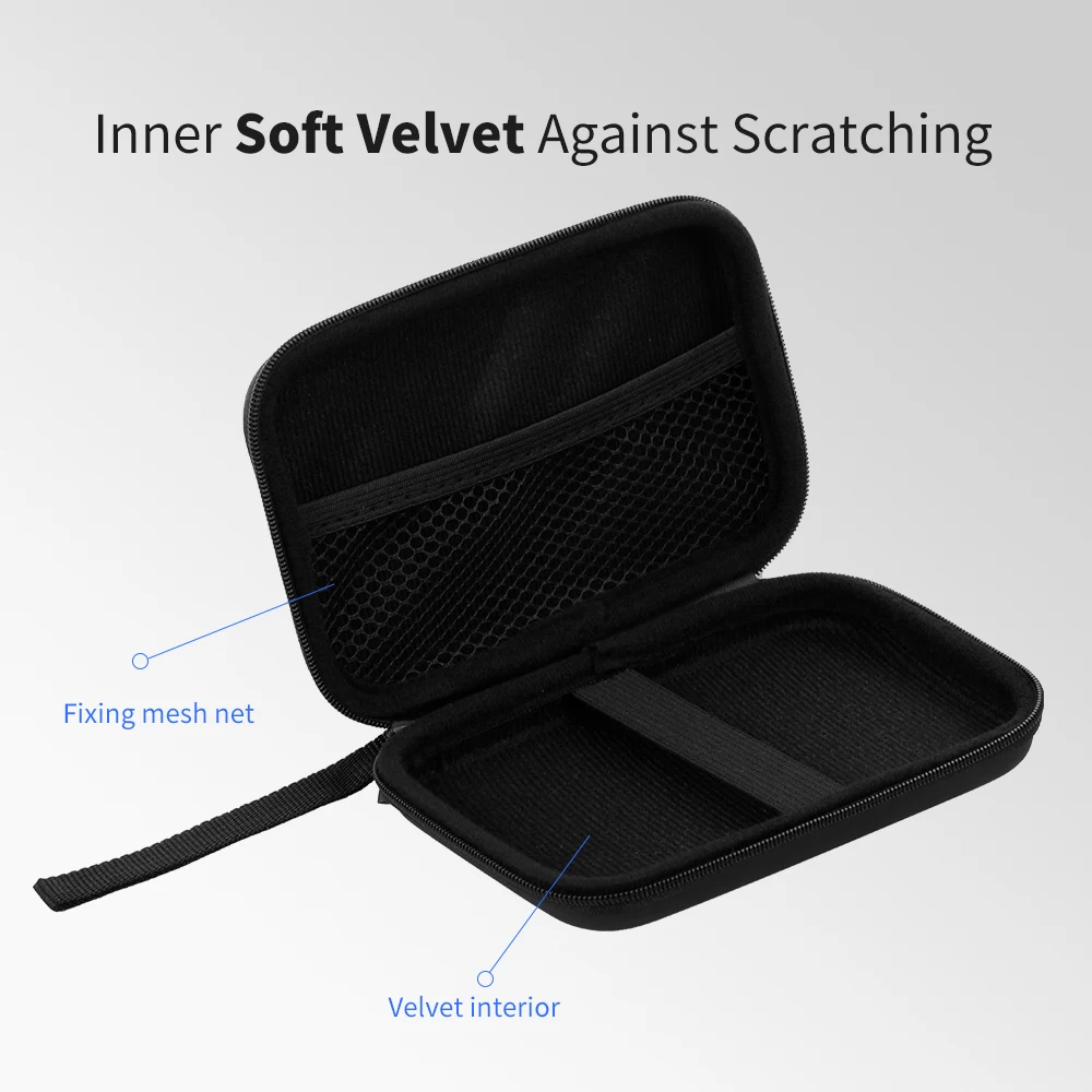 Чехол фирмы EVA для внешнего жесткого диска ударопрочный чехол 2 5 дюйма с сетчатым