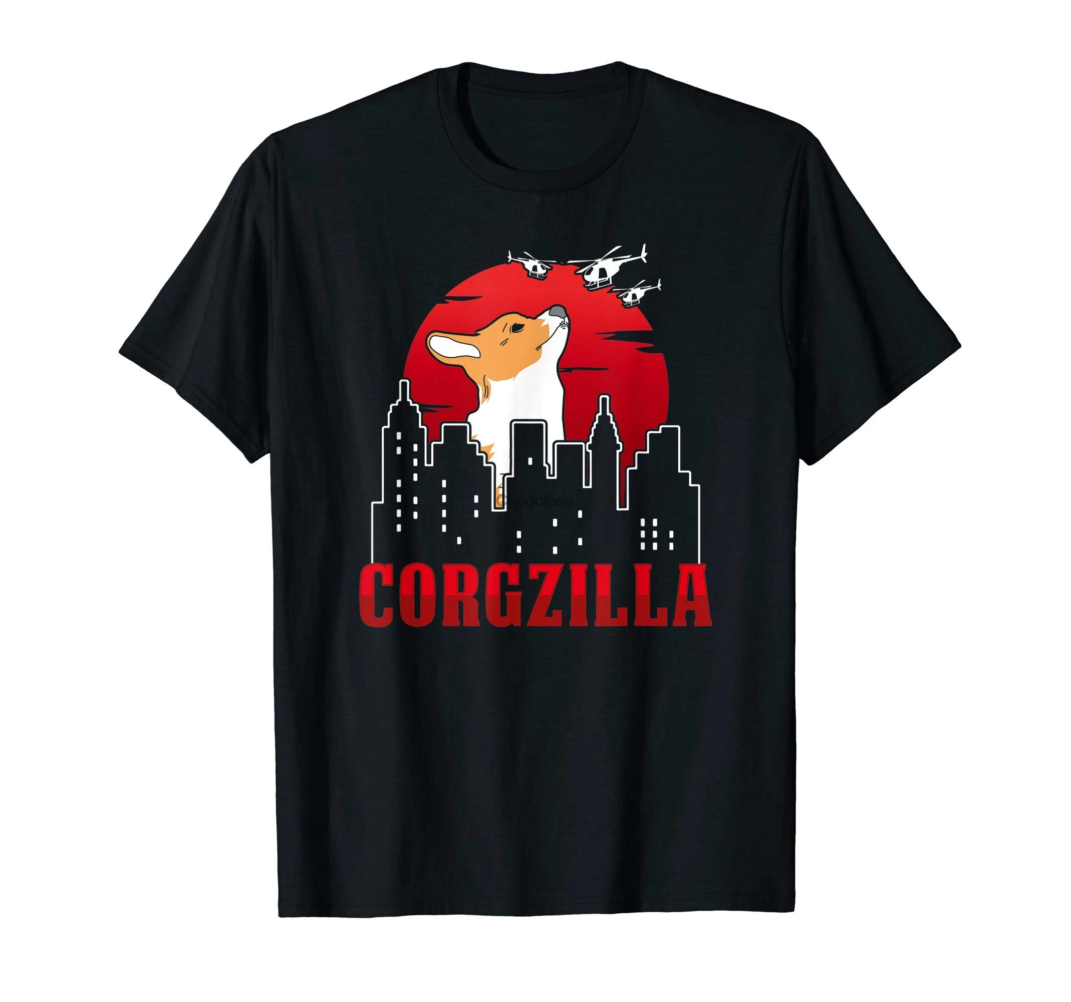 Футболка Corgzilla забавная рубашка для любителей собак подарок мамы - купить по