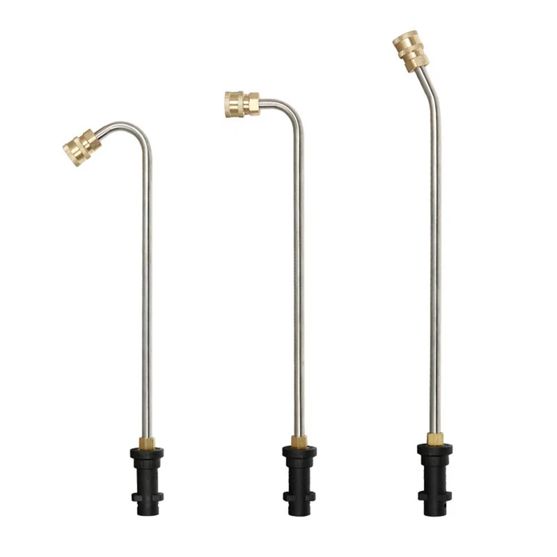 HOT-Gutter Cleaner Attachment for High Pressure Washer Gutter Rod Angled Lance 1/4 inch Quick Connect 90 degree Curved R | Дом и сад