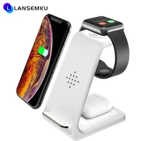 3 in 1 wireless charger for iphone 13 12 11 mini pro max apple watch phone holder qi wireless chargers fast charging station