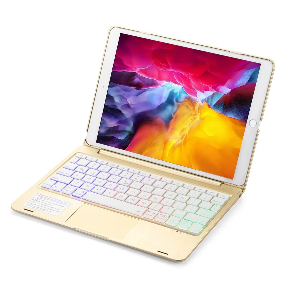 Для iPad Air 3 10 5 2019 Smart Folio RGB подсветка Беспроводная Bluetooth Сенсорная панель