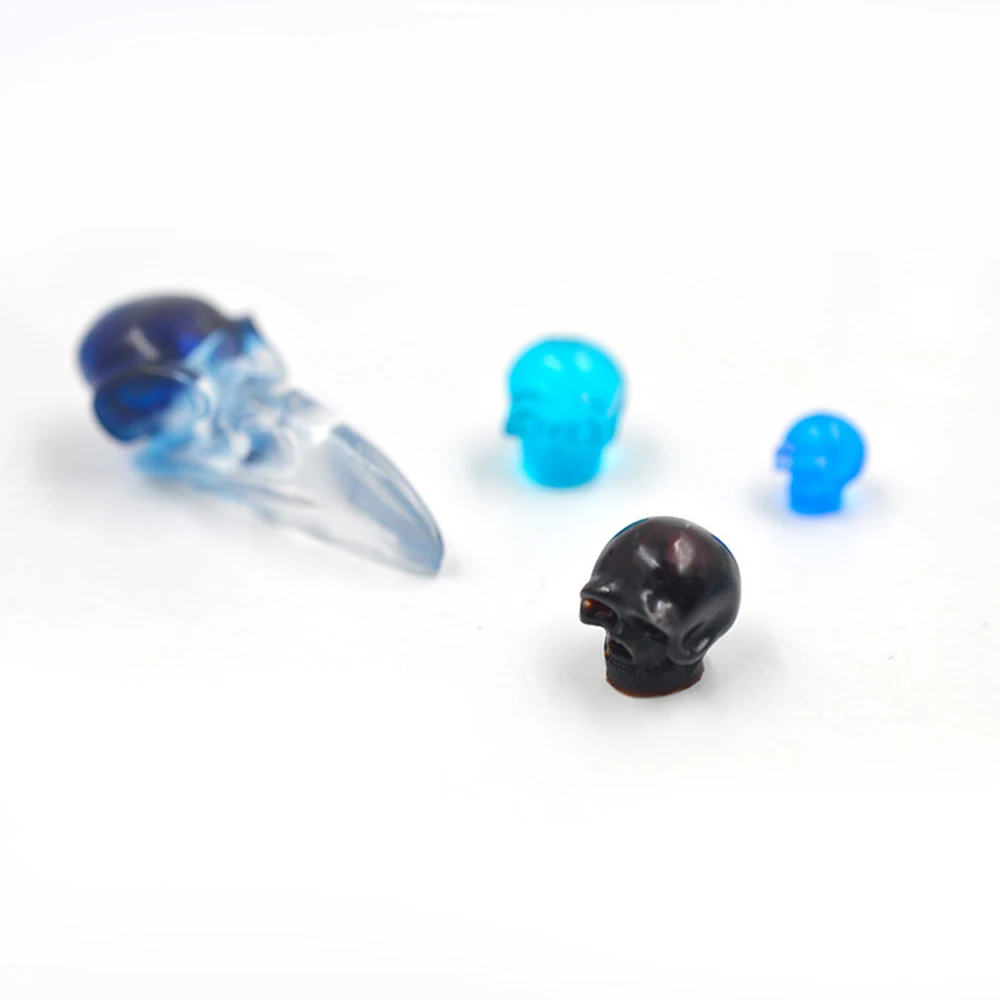 3D Ворон Череп Силиконовая Форма Птица Скелет голова форма Хэллоуин Изготовление