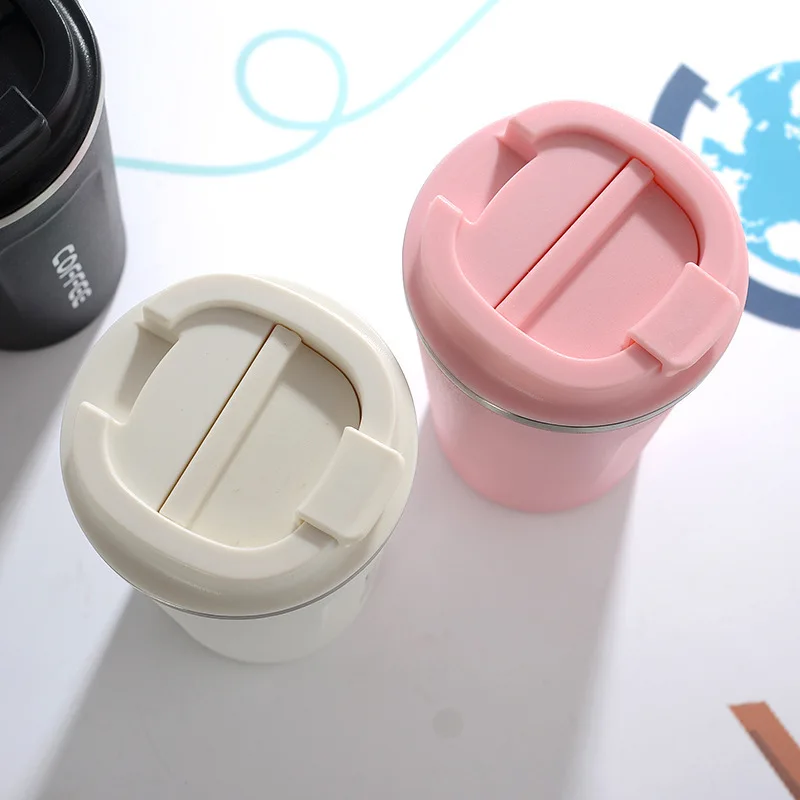 

510/380ML Large Capacity Stainless Steel Vacuum Flask Insulated Bottle Male and Female Portable Students Vacuum Coffee Cup