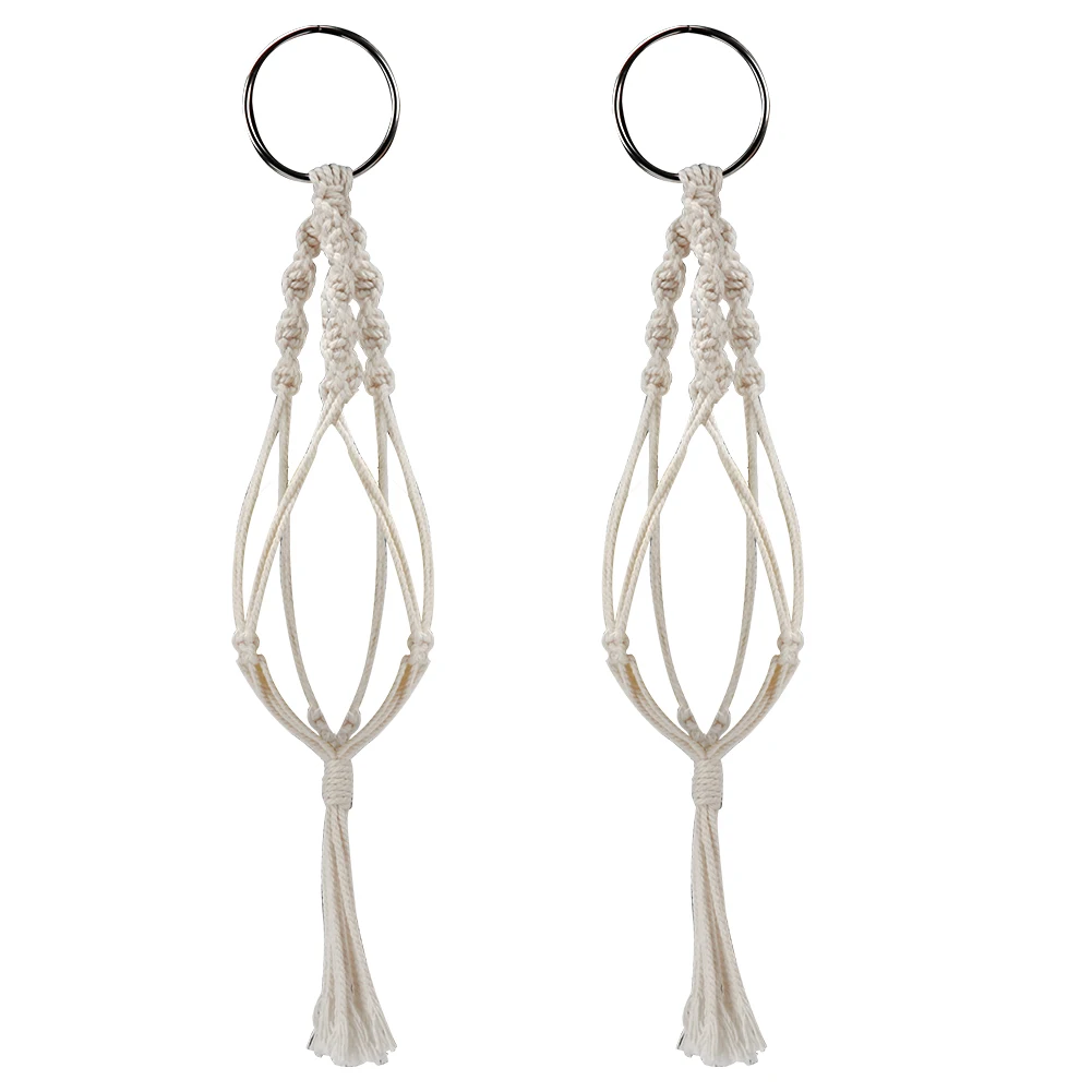 Мини-Вешалки для цветов ручной работы в стиле бохо 2 шт. | Дом и сад