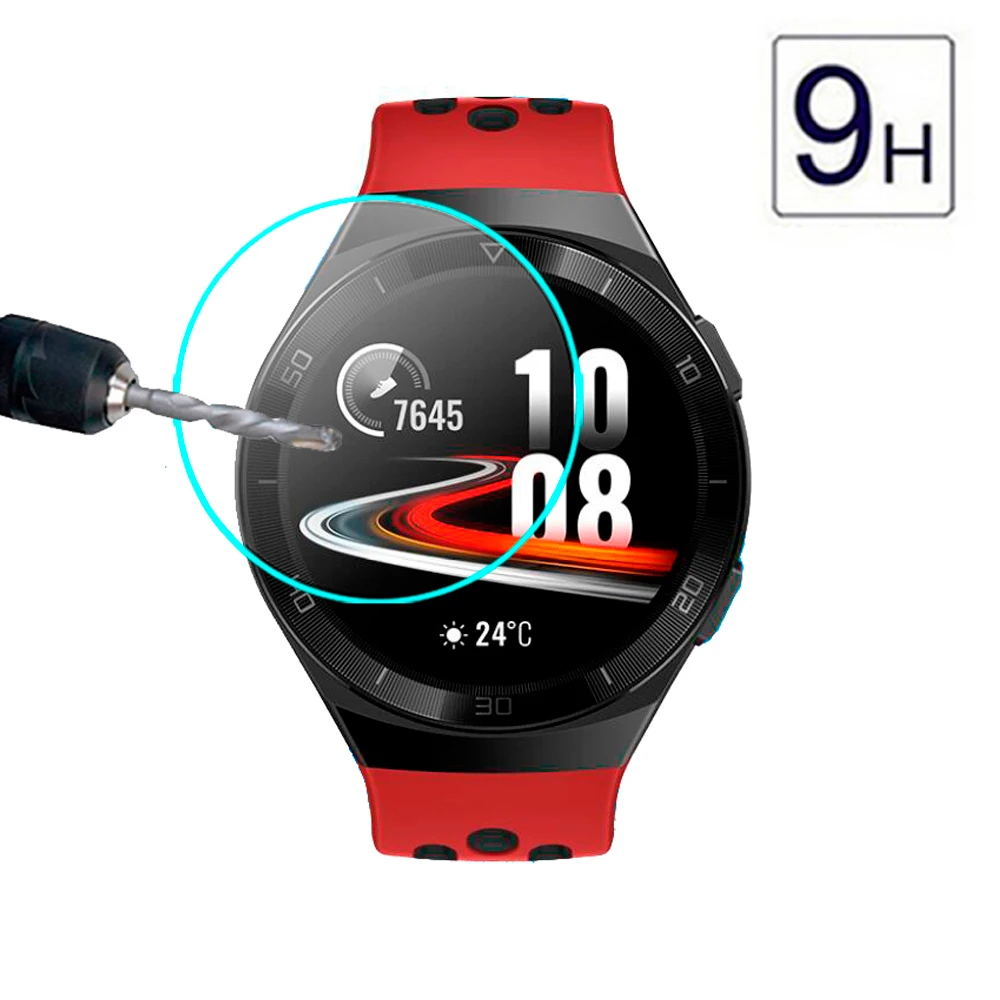 

Для Huawei Watch GT2e HD прозрачное закаленное стекло 9H 2.5D Премиум Защитная пленка для экрана для Huawei Watch GT 2e спортивные умные часы