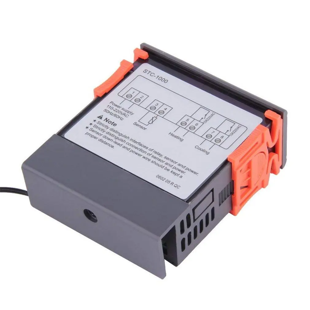 STC-1000 STC 1000 LED Digital Thermostat for Incubator Temperature Controller Thermoregulator Relay Heating Cooling 12V 24V 220V |