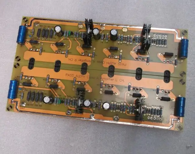 Последнее обновление 2 шт. односторонняя Плата усилителя мощности класса А PASS A5