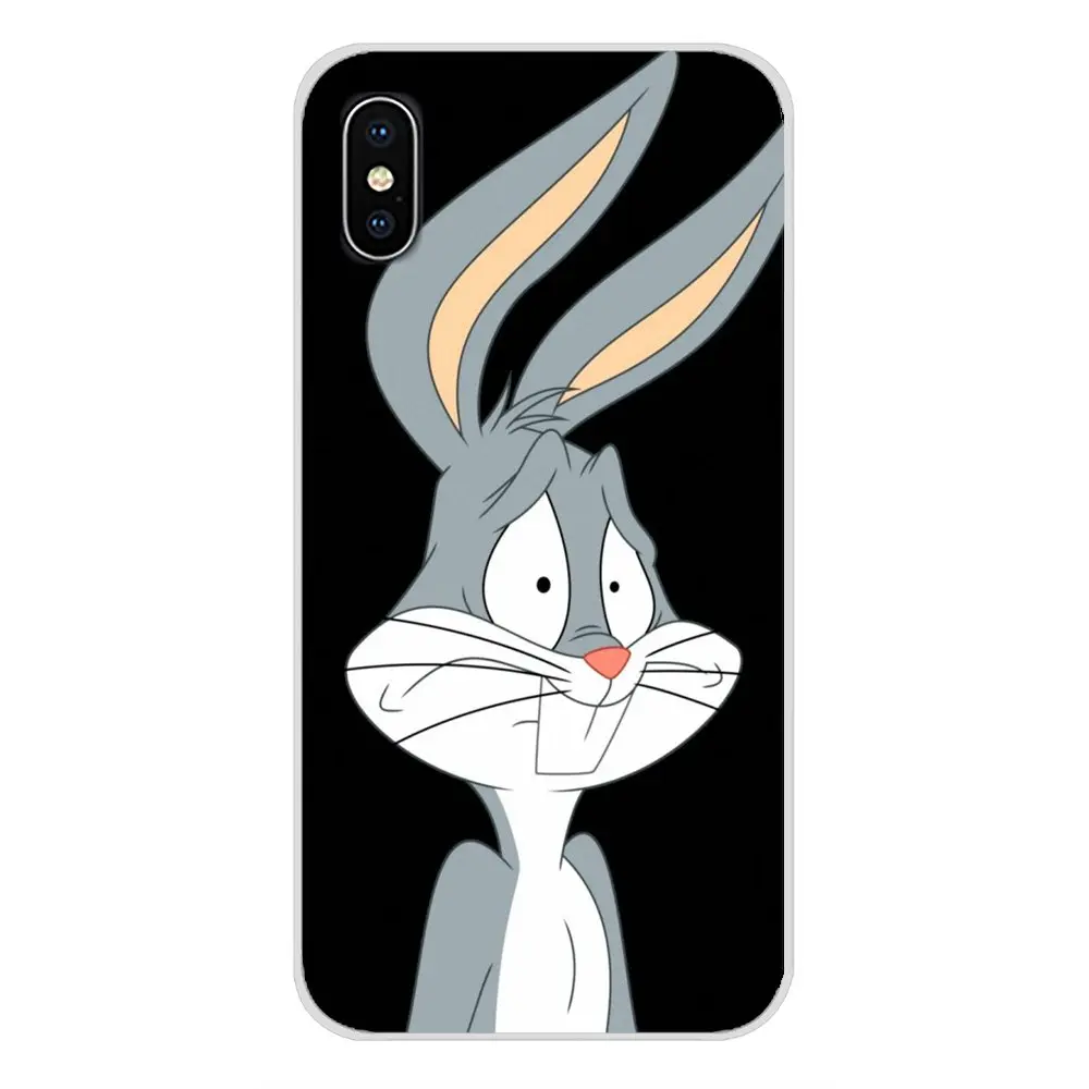Чехол для Samsung Galaxy J1 J2 J3 J4 J5 J6 J7 J8 Plus 2018 Prime 2015 2016 2017 Bugs Bunny Baby Looney Tings мобильный