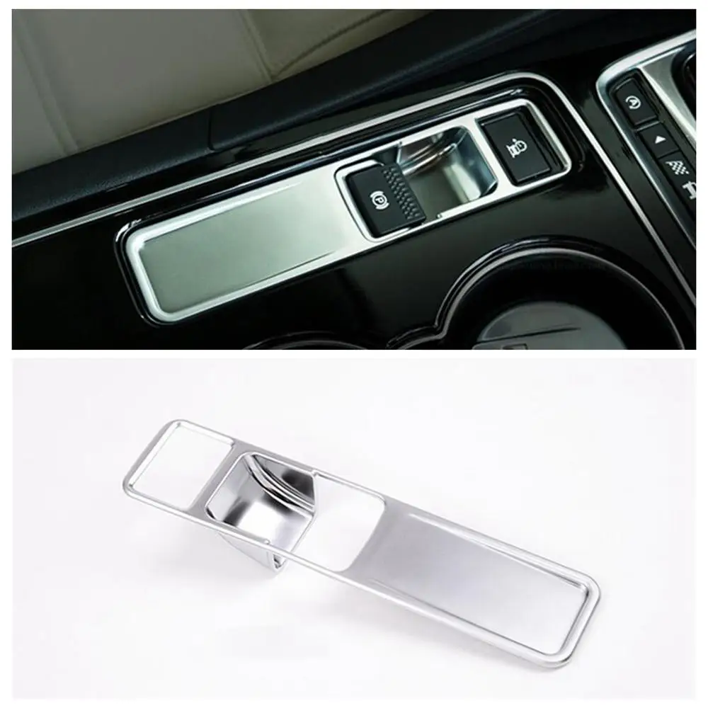 

Electrical Park Handbrake Hand Brake EPB / P Stalls Cover Trim Fit For Jaguar F-Pace X761 2017 - 2020 ABS Matte / Carbon Fiber