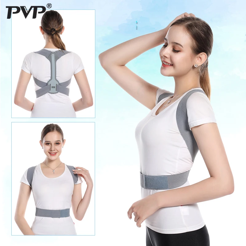 Регулируемый Корректор осанки выпрямитель для спины и плеч ремень поддержки