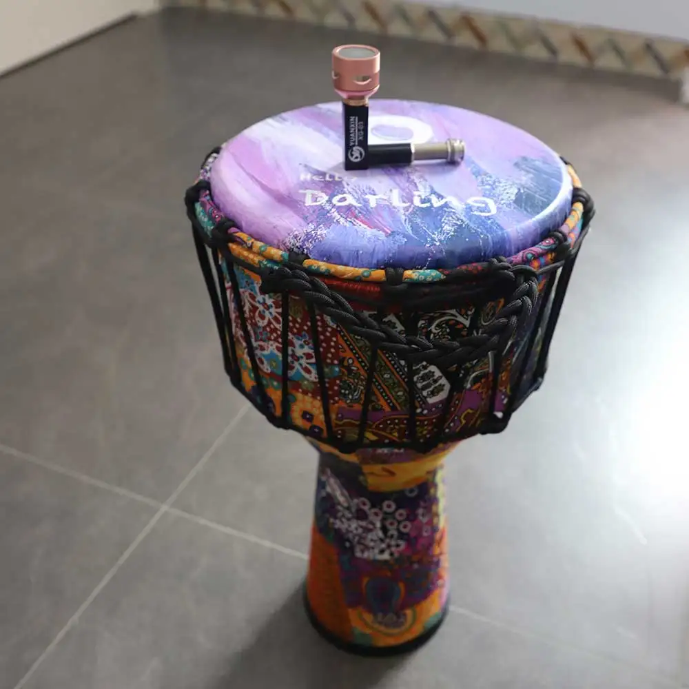 Оригинальный звуковой Пикап для Djembe Африканский барабан акустическая коробка