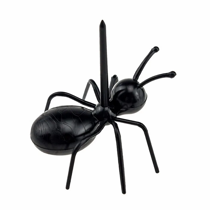 12 шт./компл. милая мини-вилка в виде муравьев экологически чистая пластиковая