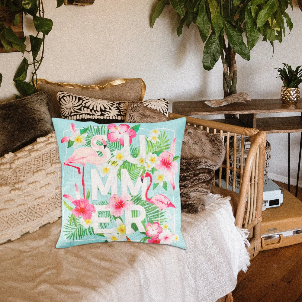 

4Pcs Stylish Pillow Covers Comfortable Pillowcases for Sofa Decoration