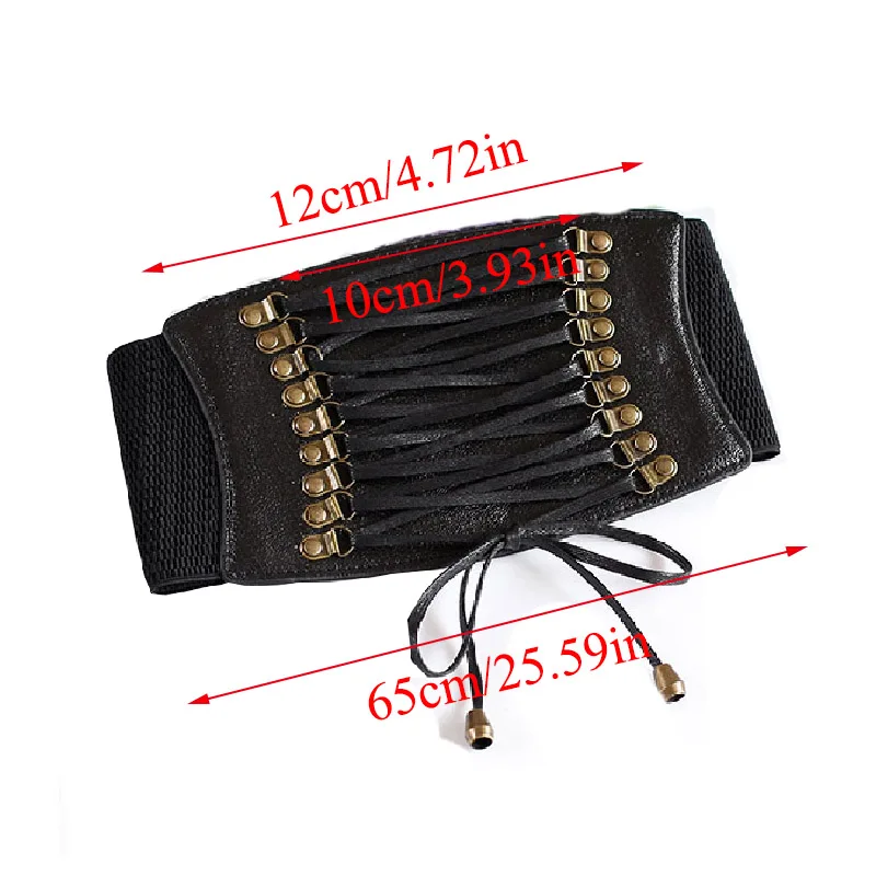 Женский эластичный пояс уплотнительный широкий корсет дизайнерский формирующий