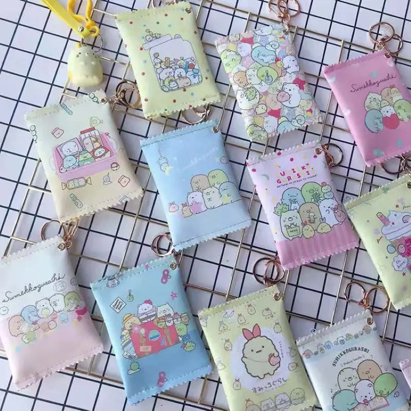 Милый мультяшный водонепроницаемый кошелек для монет Sumikko Gurashi который может
