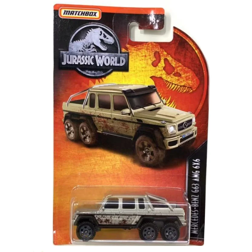Спичечного коробка 1:64 автомобиля из фильма Парк Юрского периода JEEP WRANGLER BENZ G63 AMG