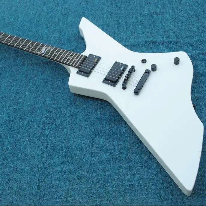 Красное дерево белая электрическая гитара KSG snakebyte james hetfield подставка из розового