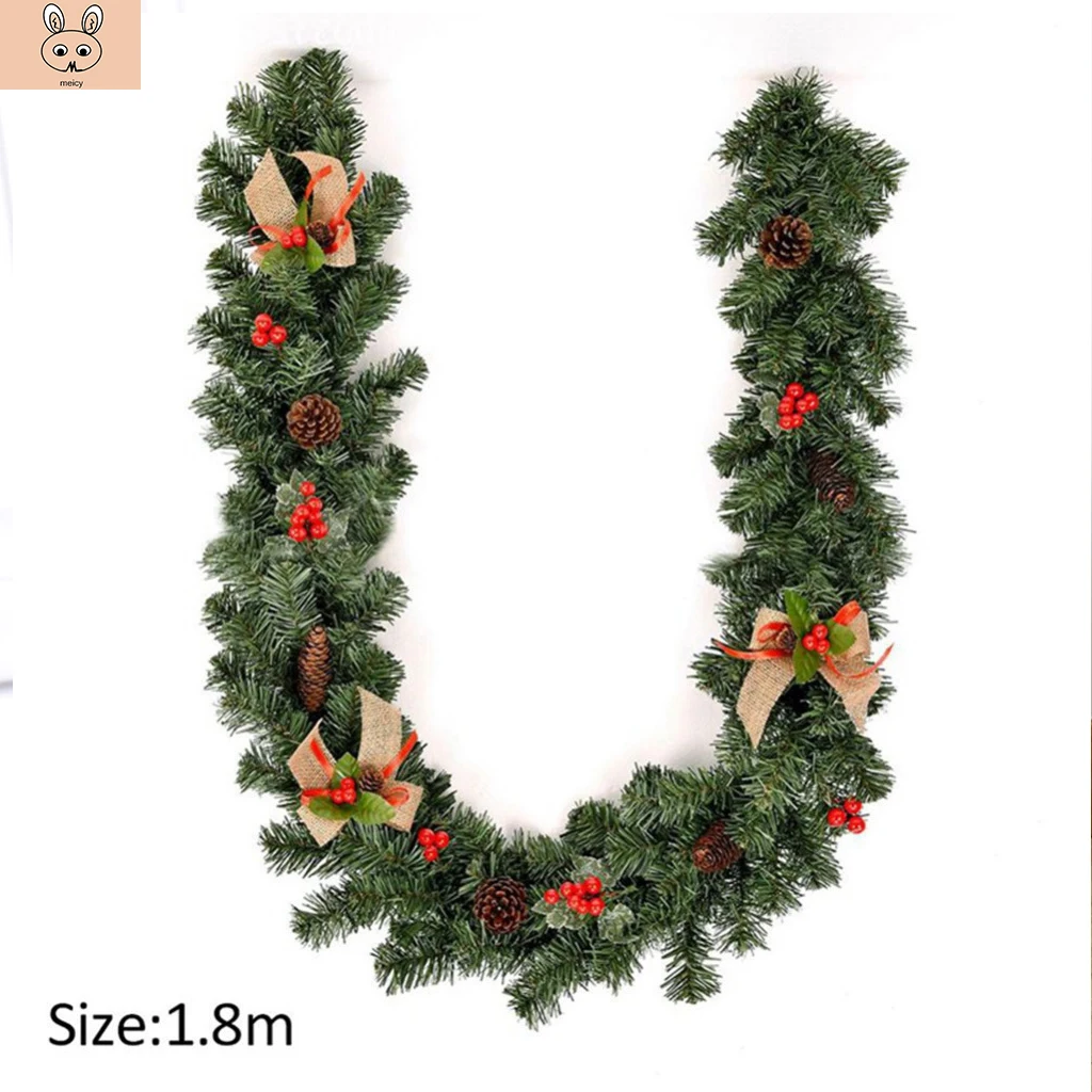Рождественская декоративная панель вершины лента гирлянда елка украшения