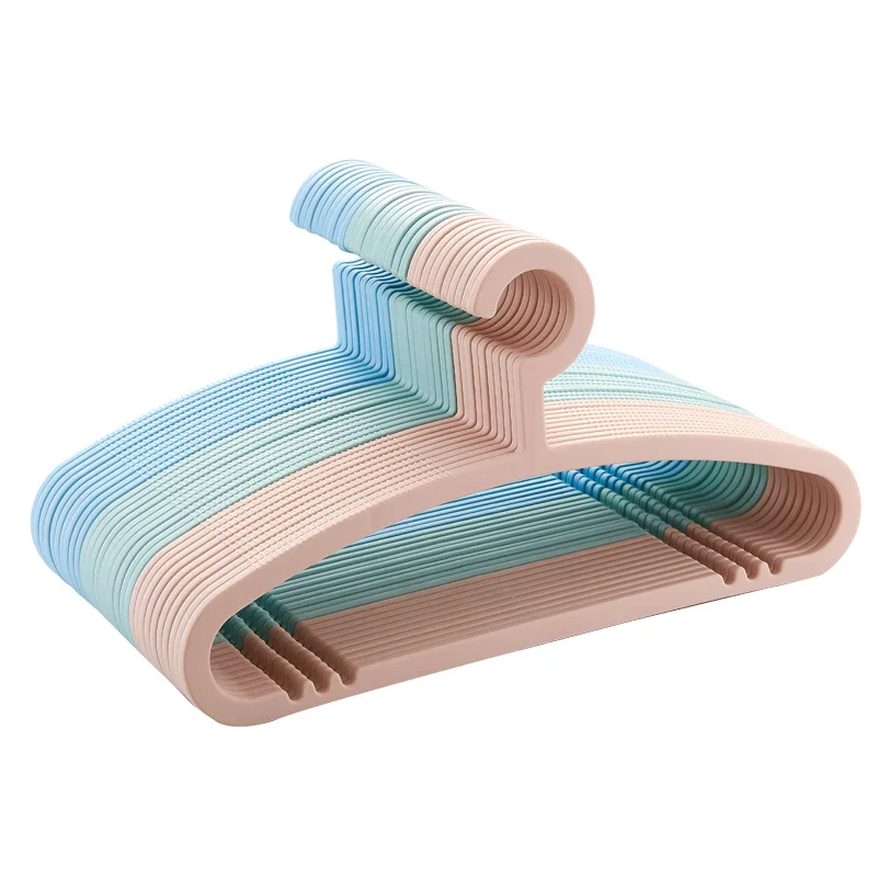 10Pcs Portable Plastic Display Hanger Multifunctional Drying Rack Adult Student Home Non-slip Clothing Storage | Дом и сад