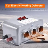 car heater 80w 12v electric heating defroster auto windshield defroster demister for vehicle trucks rv motorhome trailer