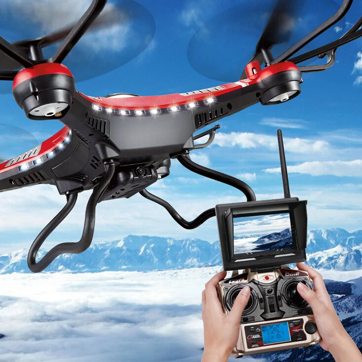 Новейший Дрон JJRC H8D 2 4 ГГц Безголовый режим один ключ возврат RC Квадрокоптер 5 8G FPV